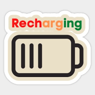 Recharging Sticker